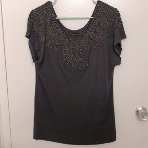 Beaded dolman top